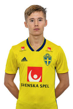 Lucas Lindfors i Sveriges P19-landslag i futsal poserar för ett porträtt den 31 oktober 2018 i Göteborg.