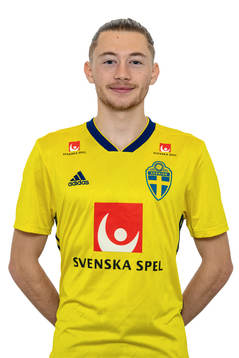Daniel Miljanovic i Sveriges P19-landslag i futsal poserar för ett porträtt den 31 oktober 2018 i Göteborg.