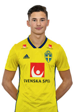 Denis Milovanovic i Sveriges P19-landslag i futsal poserar för ett porträtt den 31 oktober 2018 i Göteborg.