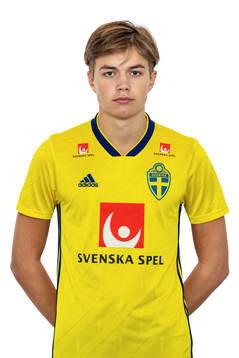 Alex Åman i Sveriges P19-landslag i futsal poserar för ett porträtt den 31 oktober 2018 i Göteborg.