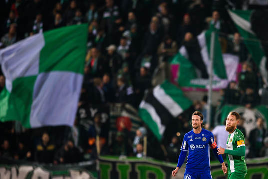 Sundsvalls Linus Hallenius och Hammarbys David Fällman