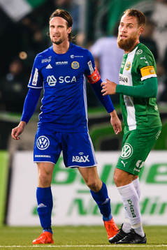 Sundsvalls Linus Hallenius och Hammarbys David Fällman
