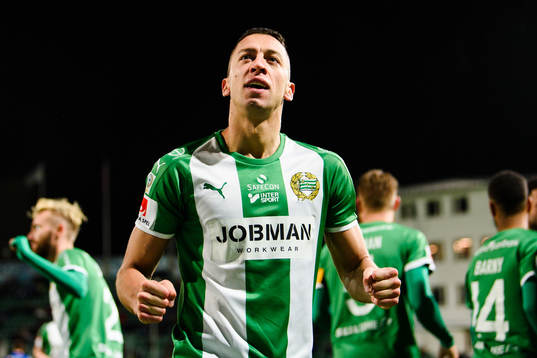 Hammarbys Nikola Djurdjic jublar