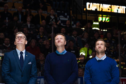 Johan Davidsson, David Petrasek och Martin Thörnberg