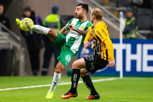 Hammarbys Jiloan Hamad och Häckens Kari Arkivuo