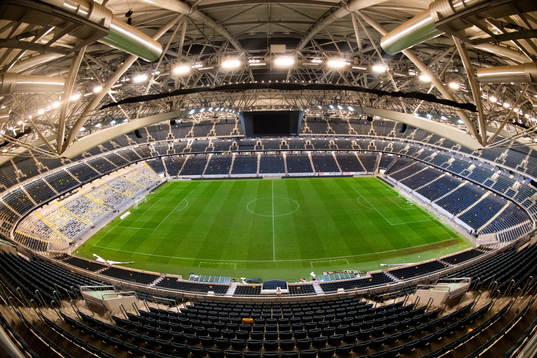 Interiörbild över Friends Arena