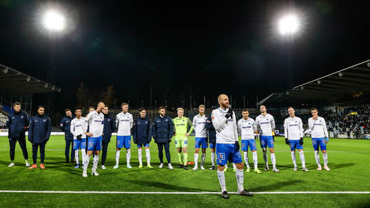 Norrköpings Daniel Sjölund  med laget