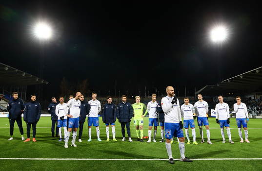 Norrköpings Daniel Sjölund  talar till publiken