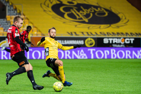 Elfsborgs Robert Gojani och Brommapojkarnas Christopher