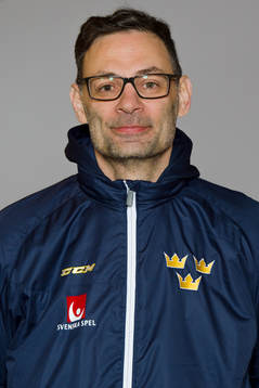 Assistant coach Peter Popovic of Sweden poses for a portrait