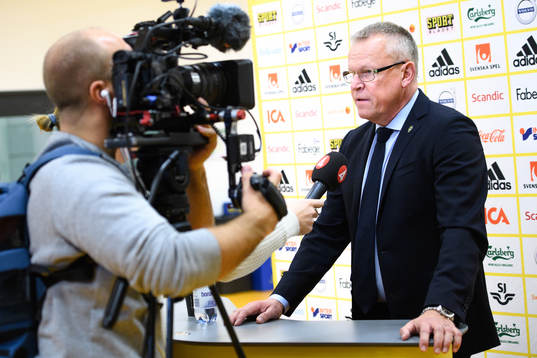 Sveriges förbundskapten Janne Andersson