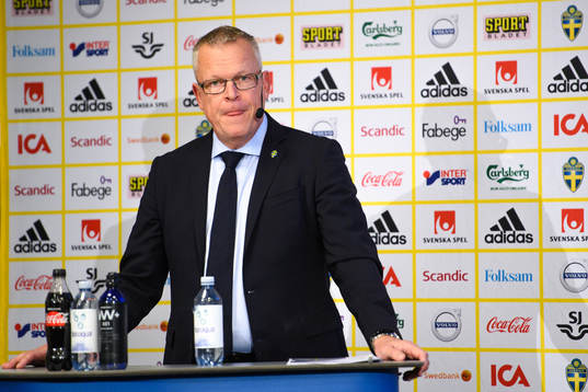 Sveriges förbundskapten Janne Andersson