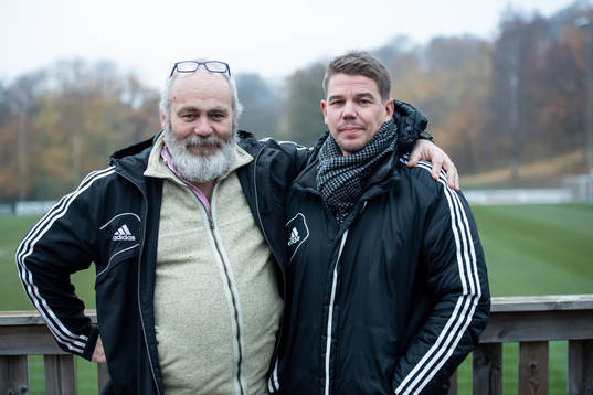 Eskilsminnes sportchef Karl-Johan Olsson och klubbdirektör Tommy Billqvist