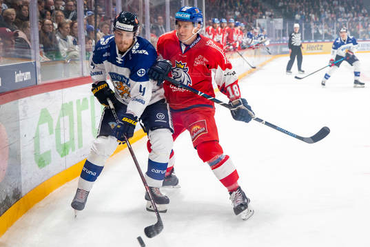 Mikko Lehtonen #4, FIN, Dominik Kubalik #18, CZE