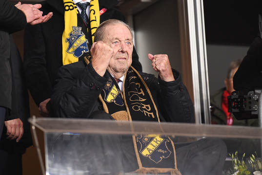 Lennart Johansson jublar