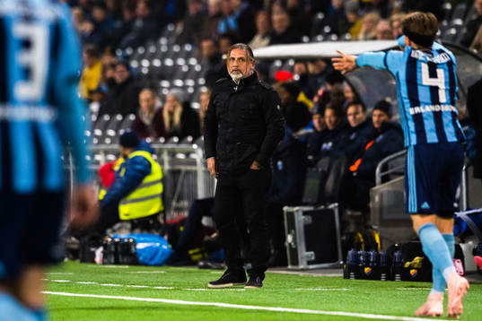 Djurgårdens tränare Özcan Melkemichel