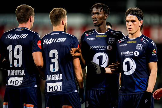 Andreas Eines Hopmark, Christoffer Aasbak, Amidou Diop and