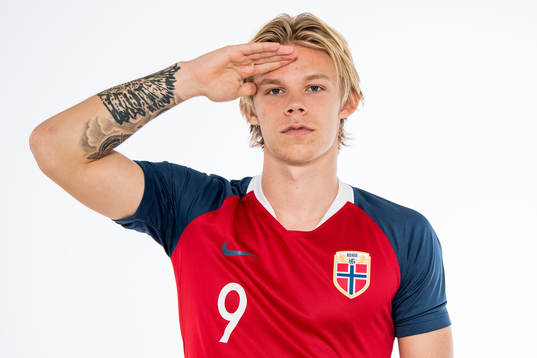 Sebastian Pedersen of Norway poses for a portrait