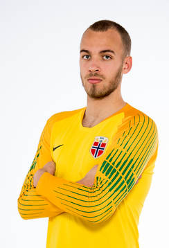 Goalkeeper Markus Olsen Pettersen of Norway poses for a portrait