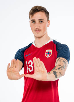 Andreas Helmersen of Norway poses for a portrait