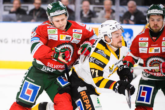 Frölundas Tim Söderlund och Skellefteås Juhamatti
