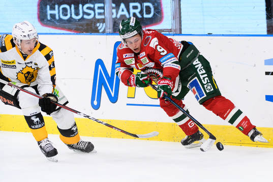 Skellefteås Patrik Norén och Frölundas Tim Söderlund