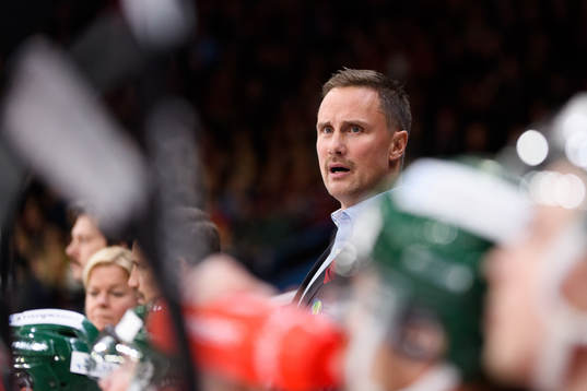 Frölundas tränare Roger Rönnberg