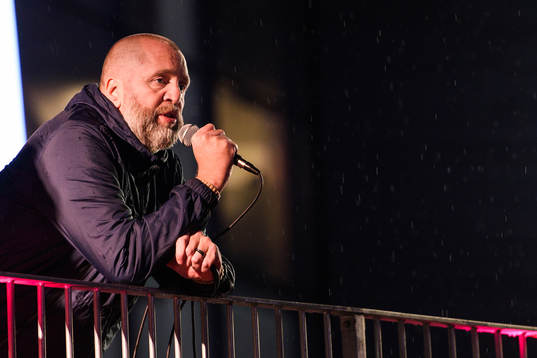 s sportchef Björn Wesström under AIK:s guldfirande den 13 november 2018 i Stockholm.