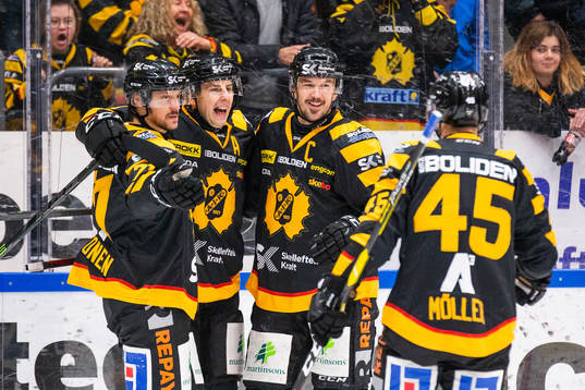 Skellefteås Juhamatti Aaltonen, Joakim Lindström, Jimmie