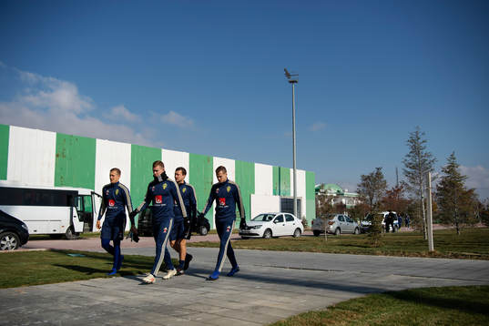 Karl-Johan Johnsson, Emil Krafth, Jakob Johansson and