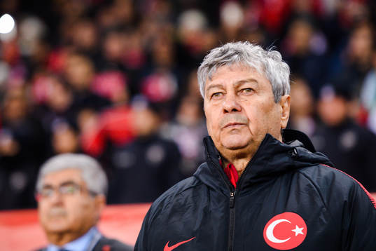 Head coach Mircea Lucescu of Turkey