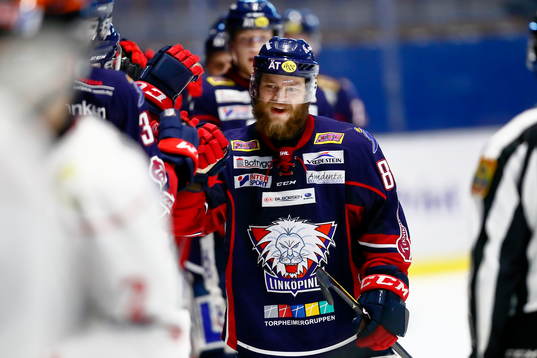 Linköpings Jimmy Andersson jublar