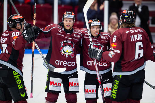 Malmö Redhawks Martin Janohls jublar