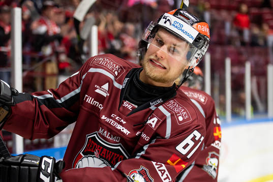 Malmö Redhawks Martin Janohls jublar