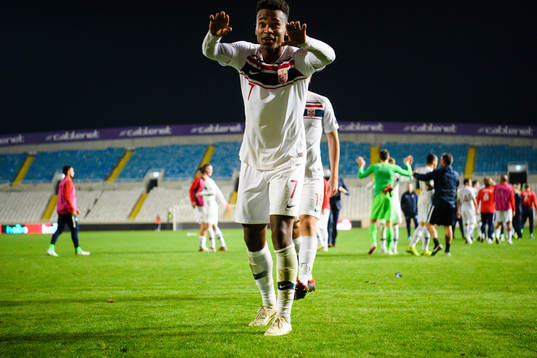 Ola Kamara of Norway celebrates
