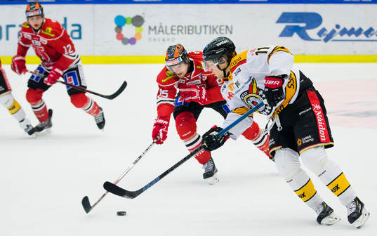 Örebros Kalle Olsson och Luleås Petter Emanuelsson