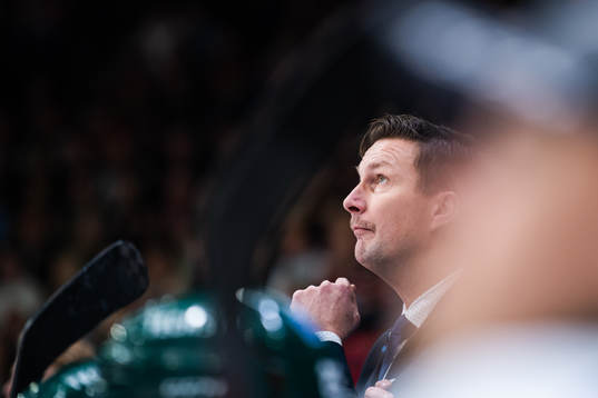 Färjestads tränare Johan Pennerborn