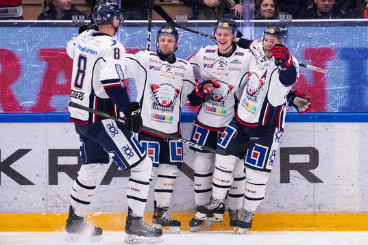 Linköpings Olle Lycksell jublar