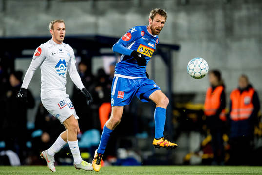 Petter Strand of Molde and Håvard Storbæk of Sandefjord