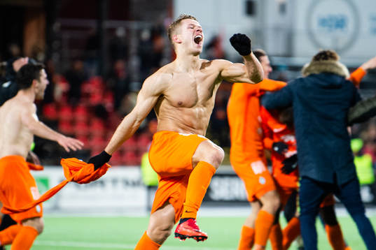 AFC Eskilstunas Bajram Ajeti jublar