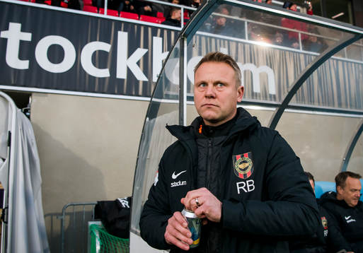 Brommapojkarnas tränare Roberth Björknesjö