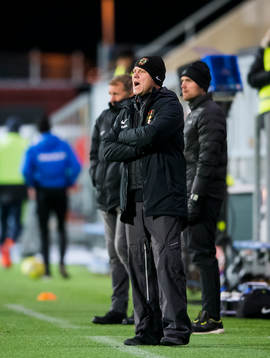 Brommapojkarnas tränare Roberth Björknesjö