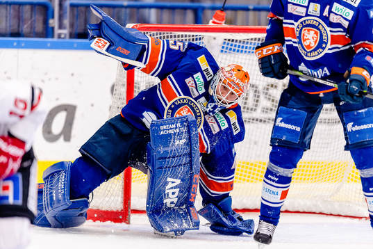 Växjös målvakt Viktor Andrén