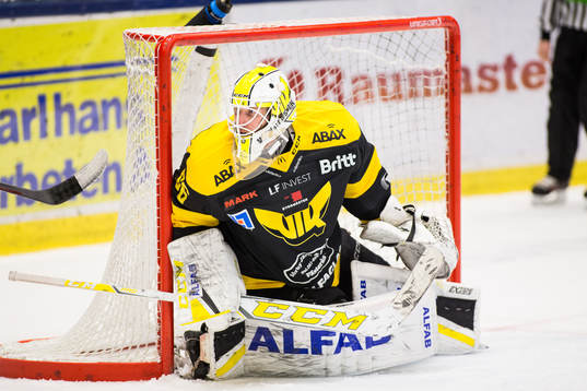 Västerås målvakt Marcus Dahlbom