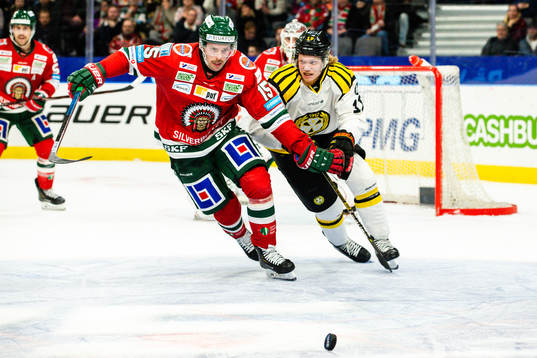 Frölundas Anders Grönlund och Brynäs Ludvig Nilsson