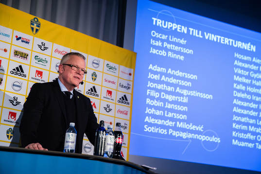 Sveriges förbundskapten Janne Andersson