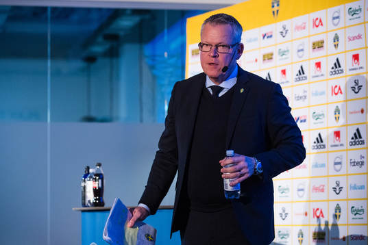 Sveriges förbundskapten Janne Andersson