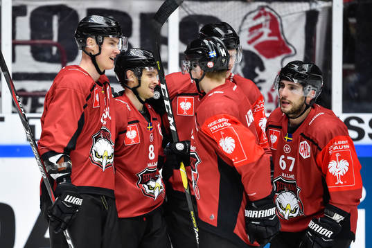 Fredrik Händemark, Johan Olofsson and Konstantin Komarek