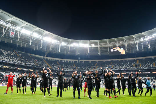 Players of Malmö FF celebrates
