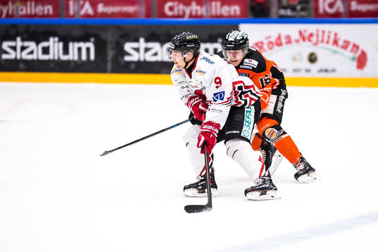 Vita Hästens Henrik Rommel och Karlskronas Linus Karlsson